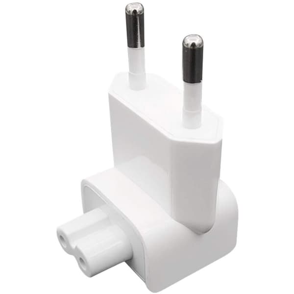 Avtakbar elektrisk AC-lader, Duck Head Plug-adapter, USB-lader