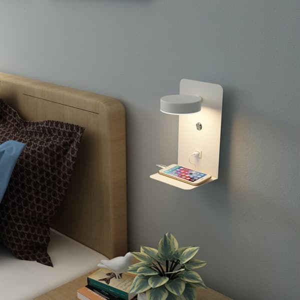 Luova USB LED-yölamppu lukemiseen, ei johdotusta