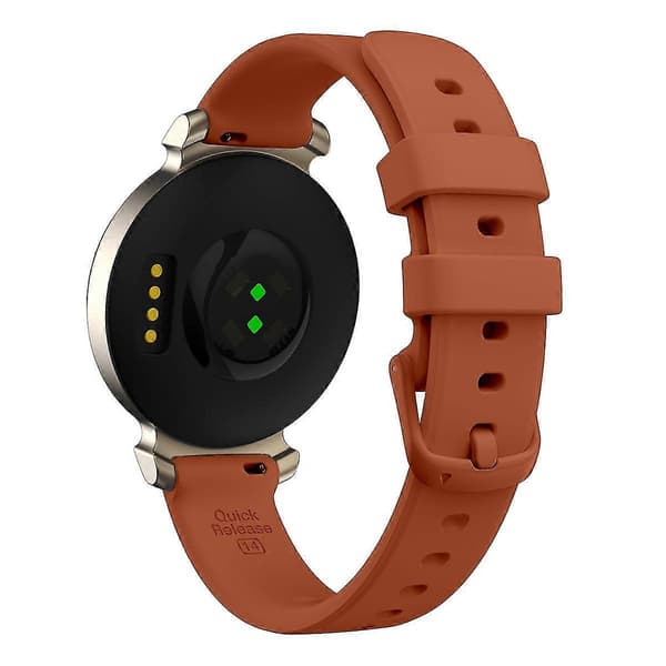 Silikoniranneke Garmin Lily 2 -kelloon Mocha Brown