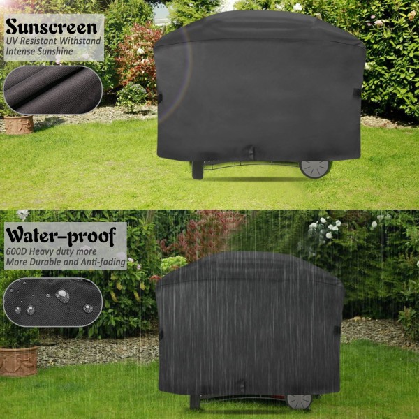 Grilllock Cover Grillskydd (Weber Q 2000 ja 3000 kaasugrilliin)