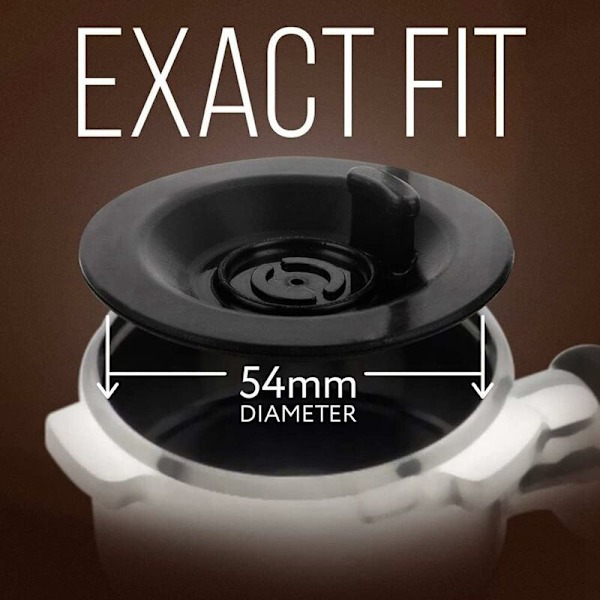 4 st Espresso Rengöringskit Disk för Espressomaskiner - 54mm Backflush Tabletter för Espressomaskin Tillbehör