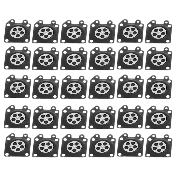 30 pcs/set Carburetor Diaphragm Gasket Chainsaw Accessories for ZAMA 2500/3800/4500/5200/5800