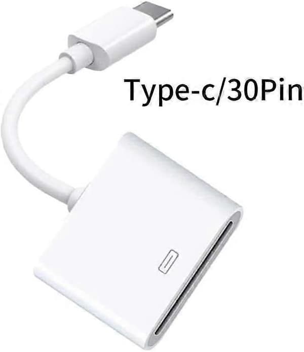 2025 Nyeste Kompatibel med Apple 30-pinners hun til USB 3.1 Type-C USB-C Synkroniserings- og ladekabel