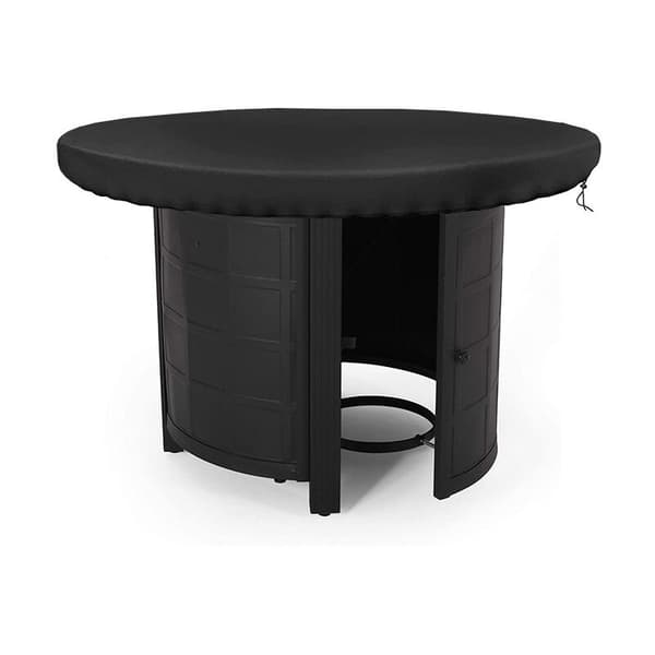 Skyddshölje för Eldstad, 420D, Vattentät, Anti-UV, för Eldstad, Grillplatta (Diameter 100 cm)