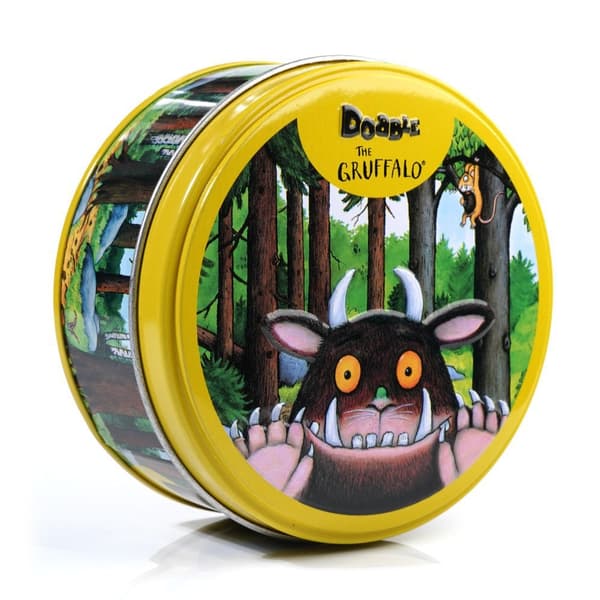Engelsk kort "Spot the Difference" - festspill for foreldre og barn Gruffalo