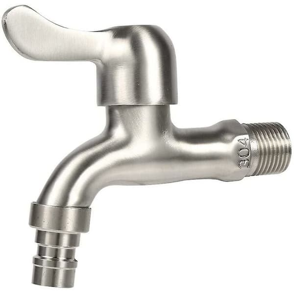 Rustfri stål havehane vægmonteret kraftig adapter g 1/2''