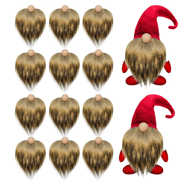 Rund träkula DIY handgjord dvärg dvärg prydnader ny produkt Raccoon color
