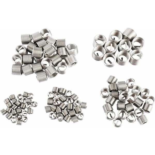 131 delars gängreparationssats borr Helicoil-hylsor M5 M6 M8 M10 M12