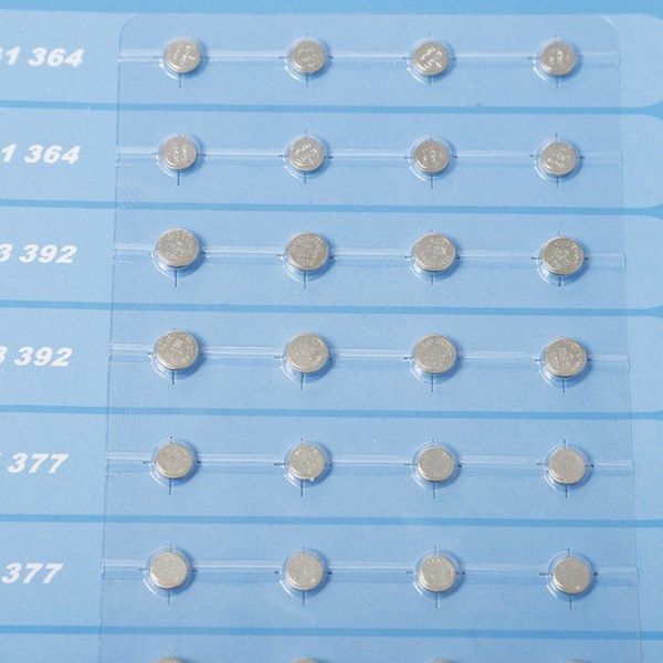 Knapcellebatterier Knapcellebatterier til ure, spil, kameraer (40-pak) Holdbar og effektiv strøm
