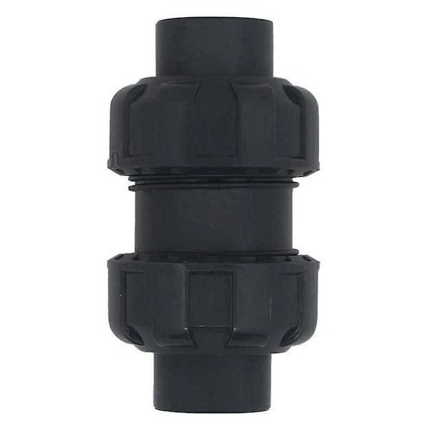 Kulbackventil 20 25 32 40 50 63mm poolbackventil envägsventil anti-återflöde pvc ventil envägsventil (Innerdiameter 32mm)