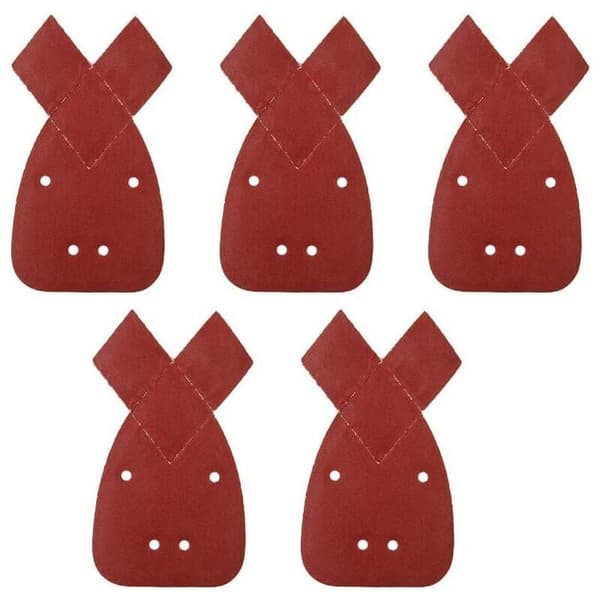 10-pack 2000-korn sandpapper för Black and Decker detaljhandslipmaskin