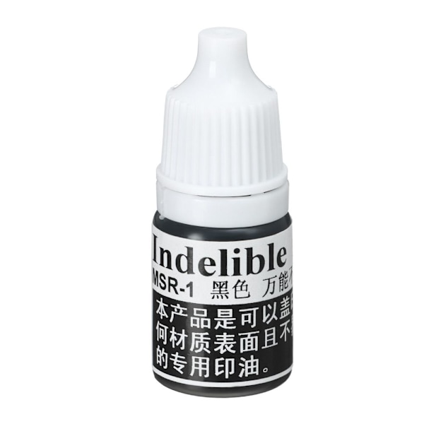 Golfboldstempel Golfstempelmærke SORT BLÆK Black ink