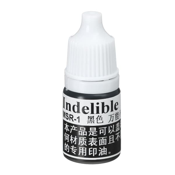 Golfbollsstämpel Golfstämpel Märke SVART BLÄCK Black ink