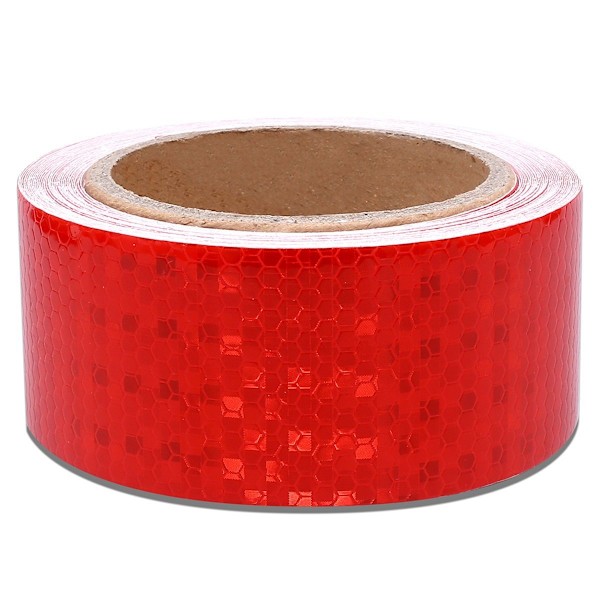 Reflective tape, red (2 rolls)