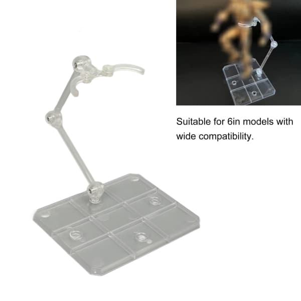 10 set actionfigur stativ transparent akryl anime figur display stativ stöd hållare bas