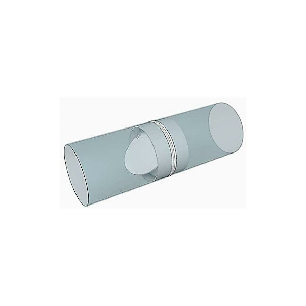 Ventilationsrör runt 100mm med backventil
