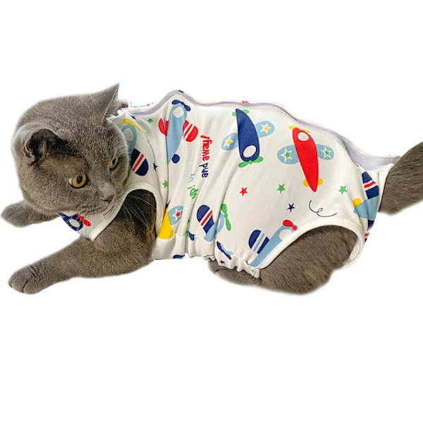 Cats rehabilitation clothes after surgery Anti licking pets c xl