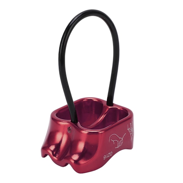 Aluminium Magnesium Alloy ATC Rappelling Descender för utomhusklättring