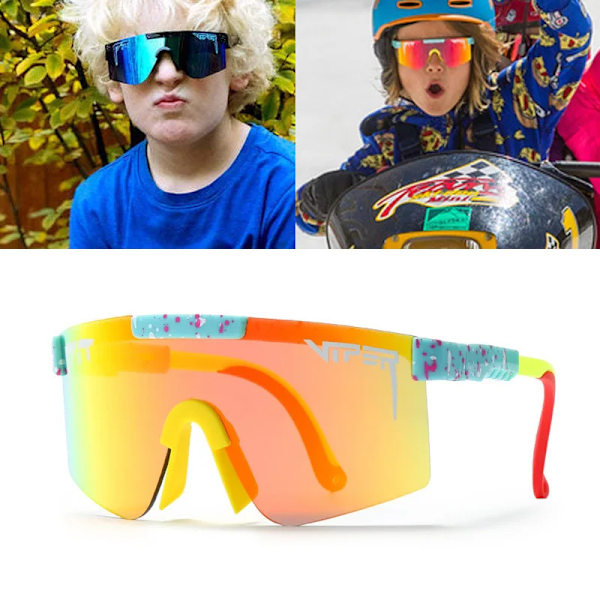 Urheiluaurinkolasit miehille ja naisille baseballiin ja pyöräilyyn, 43mm UV400 C20