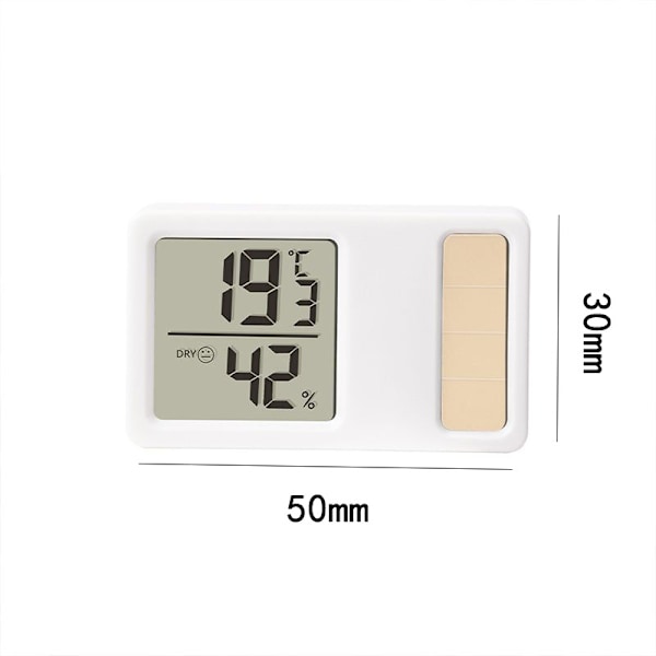 Solcellsdriven Precisionstermometer Mini Small (4,8*2,9cm) Small(4.8*2.9cm)