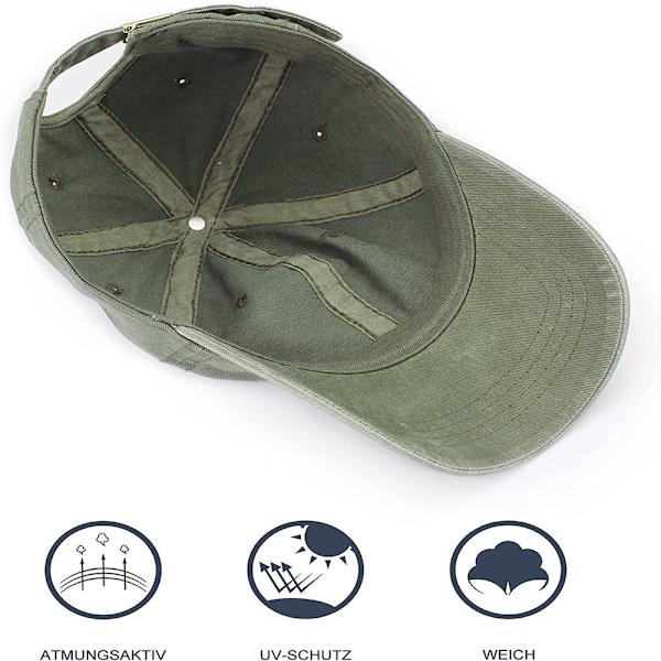 Baseball Cap Bomulds Baseball Cap Justerbar Dad Cap Regelmæssig Baseball Cap Unisex Trucker Cap