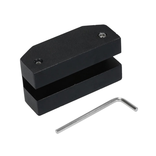Billet Anodiserad Svart Aluminium Domkraftsplatta Adapter Domkraft Lyftplatta för Camaro 5:e Generationen Reservdelar