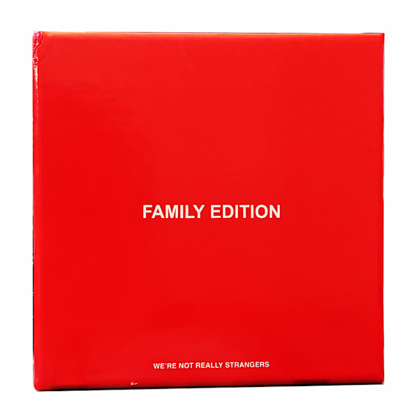 We're Not Really Strangers -pelipakan englanninkielinen versio Family edition