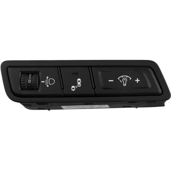Bil Parallel Auxiliary Switch Button Omkopplare Övervakning Döda Vinklar Justering Strålkastarhöjd för