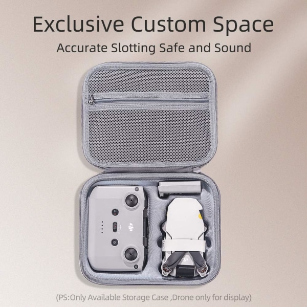 Mini 2 SE Vanntett Veske Hardcase for DJI Mini 2 SE / Mini 2 Drone og Fjernkontroll