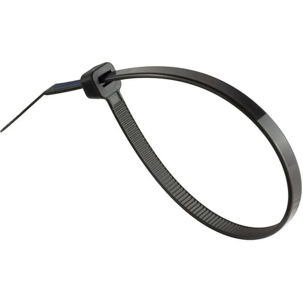 Nippuside, 100 kpl, musta, 200 x 4,8 mm