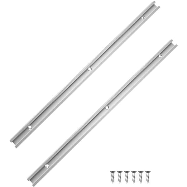 T-spår gering spår aluminiumlegering skena 2st
