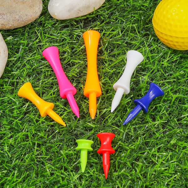 Golf Tees Golfer Ball Tees Holder ROSE RED 57MM rose red 57mm rose red 57mm