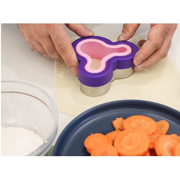 10 st DIY smörgås- och kakformar för barn