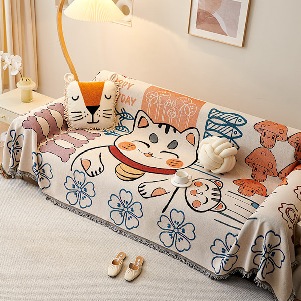 Anti-katte kradsebeskyttelse et-stykke sofapude 90*150cm