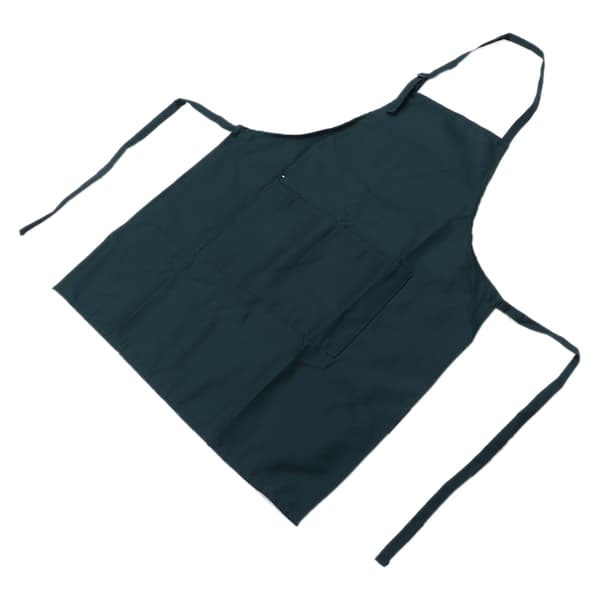 Unisex Waterproof Nail Art Apron Adjustable Neck Strap Green
