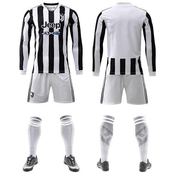 Syksyn ja talven pitkähihainen Juventusin kotipeli jalkapallo urheilu jalkapalloharjoitteluvaatteet XL XL