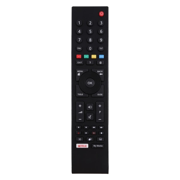 Universal TV-fjernkontrollerstatning for GRUNDIG TS1187R for Smart fjernkontroll Mediaspiller for Smart TV Televi