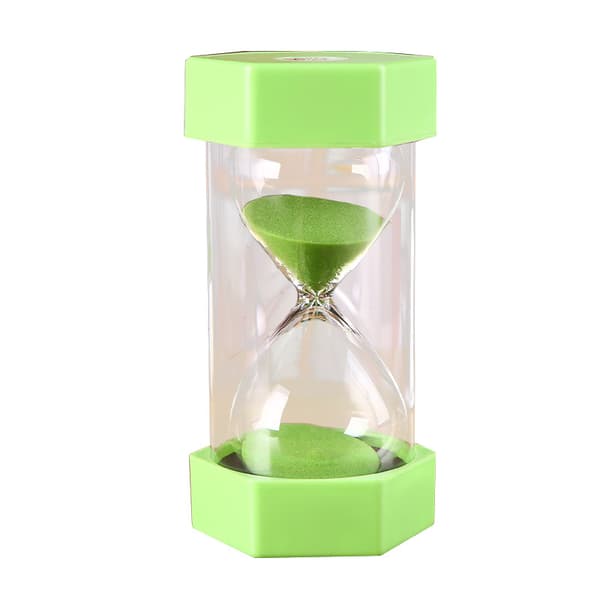 Timeglas Timer Sandur Glas Timer Gadget Boutique Samlerobjekt Legetøj Stort Timeglas green 20Minutes