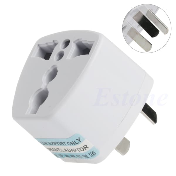 UK USA EU Universal til AU Australia Plug AC Strømadapter Reisekonverter