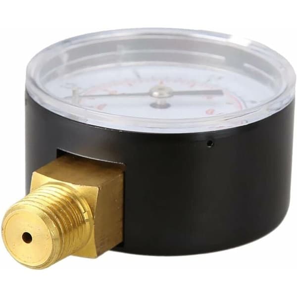 Vattentrycksmätare Pooltrycksmätare Tryckmätning är 0 15psi eller 0 1bar
