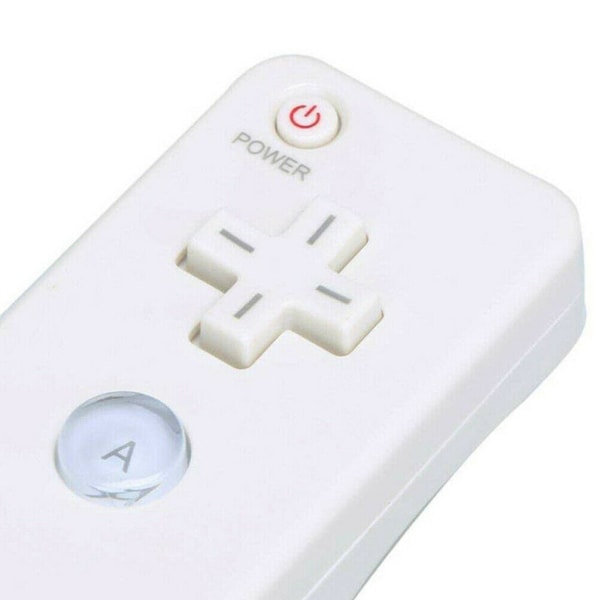 Erstatnings trådløs fjernkontroll for Wii for Wii U for Wiimote Hvit