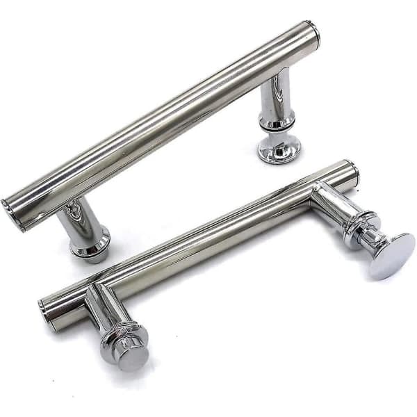 2 stk 145 mm (14,5 cm) Krom Abs Brusedørhåndtag, Hul til Hul