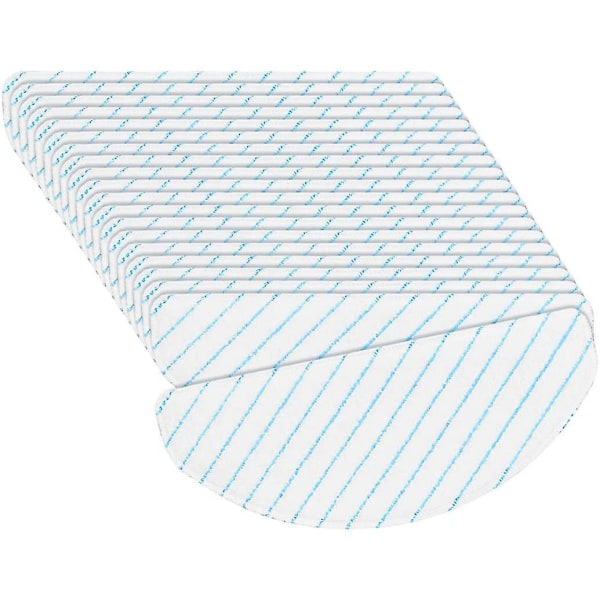 50 stk engangssterke moppeduker for Ecovacs Deebot Ozmo T8 Aivi T8 Max T9 Aivi Aivi+ Va
