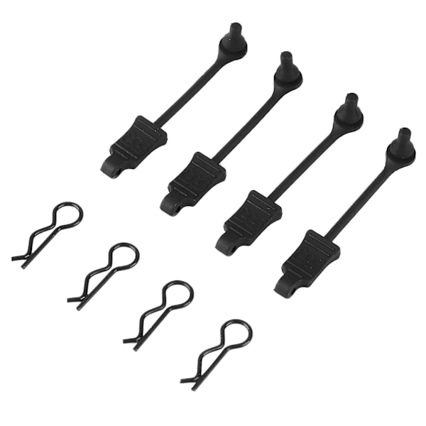 4 st gummikarossklämmor för 1/10 Arrma Senton Granit