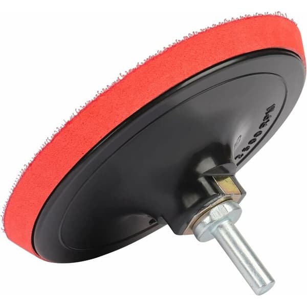 Slipepute med borrelås for orbitalsliper, 5 tommer