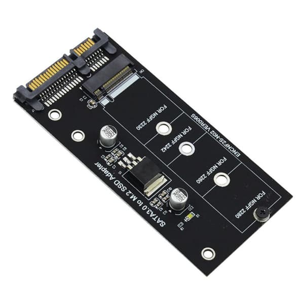 M.2 SATA Adapter M2 til NGFF Konverter 2.5 Tommer SATA3 Kort B Nøgle til 2230-2280 SSD