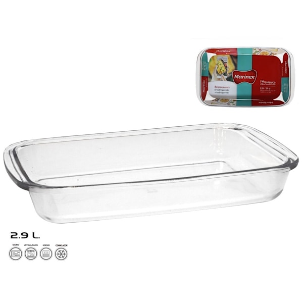 WKL 2.4L Glassform og Fontene, Slitesterk, 1.9L-4.2L, Ovn- og Oppvaskmaskinsikker Tray 2.4L No,