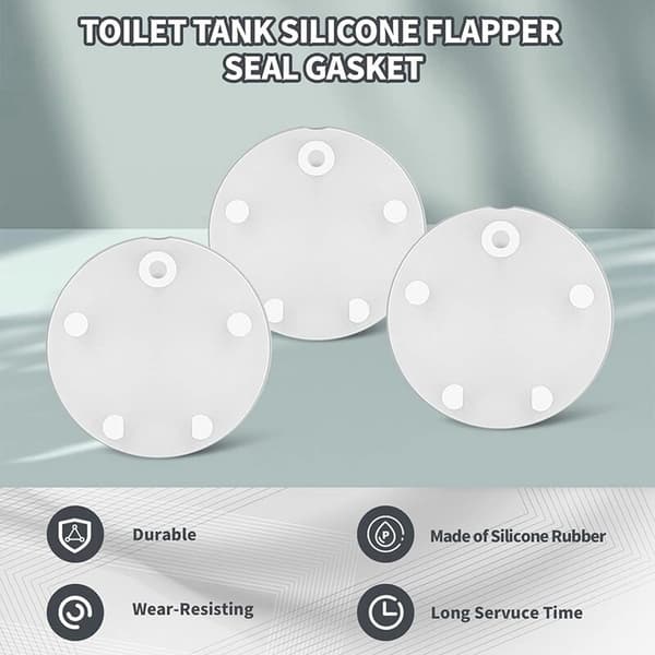 5-pack 3\" Silikonpackningar för toalettank, artikelnummer 7381424-100.0070A