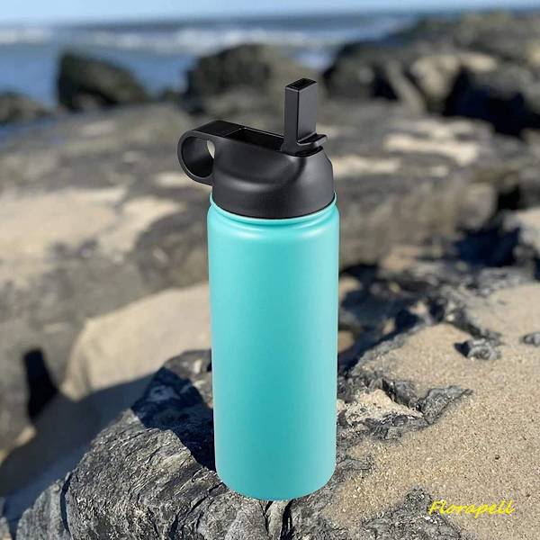 Sugrörskapsyl för bredmunnad flaska från Hydro Flask, med borstar KLB