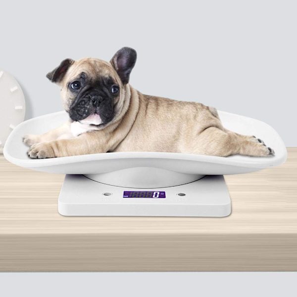 10 kg/1 g digital kæledyrsvægt med 3 vejemåder til kæledyr til at måle hunde og babyer Sunmostar